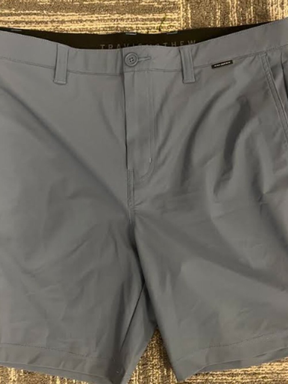 Travis Mathew Elastic Waist Size 36 lightweight Golf Shorts